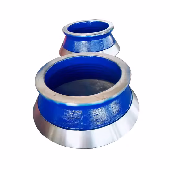 Wholesales Mining Equipments Manganese Wear Parts Suitable for HP Series Cone Crusher Mantle Bowl Liner Mining Crusher Parts