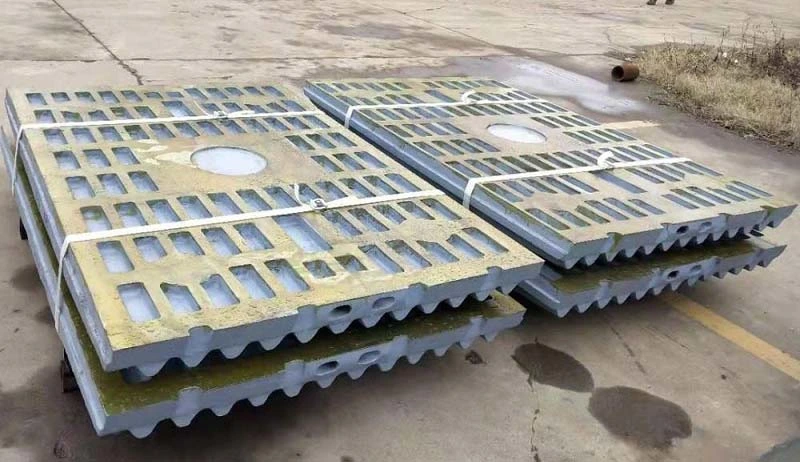 High Manganese Steel Jaw Plate Suit Af1208 Jaw Crusher Wear Parts