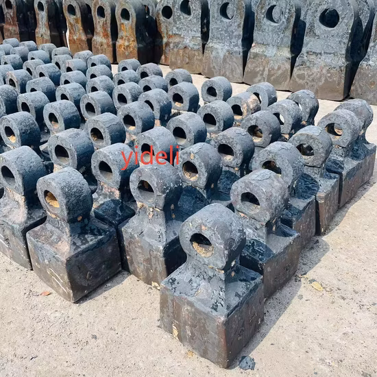 Aço com alto teor de manganês / Aço com alto teor de cromo/cromo / Martensítico/Martensita / Cerâmica / Mordente MMC / Cone / Impacto /Martelo / Triturador Triturador Peças de desgaste
